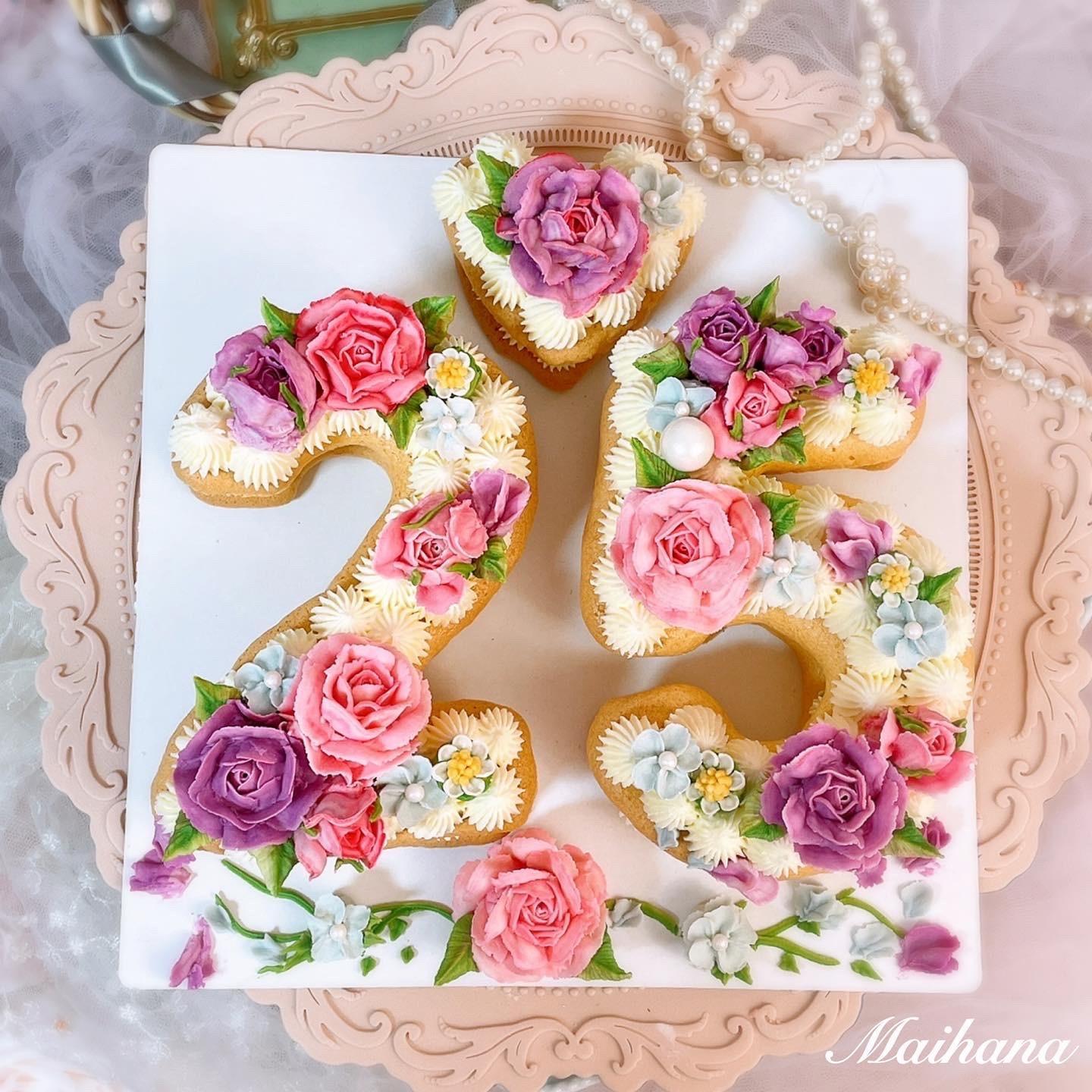 おもてなし用スイーツにはコレ!ナンバーケーキ *^^*- Infinityカレーとクッキーのお店