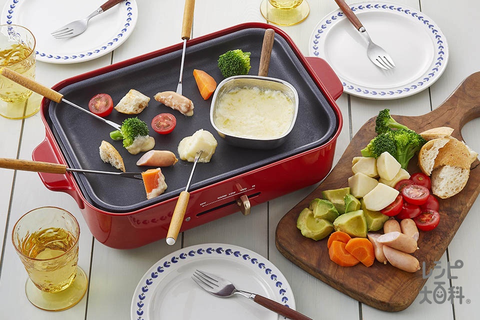 かぼちゃの器のチーズフォンデュPanasonic CookingPanasonic