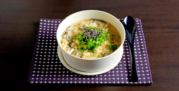 レンジ3分☆混ぜるだけ味噌卵おじや by ゆゆゆゆーん！クックパッド簡単おいしいみんなのレシピが392万品