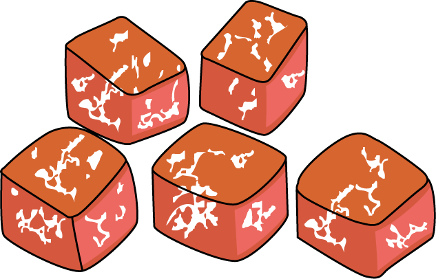 お肉を食べるイラスト無料イラスト・フリー素材なら「イラストAC」