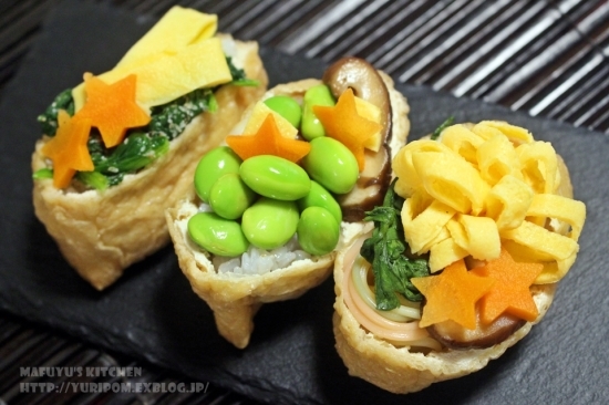 キラキラ星のいなりそうめんヤオコーレシピ by Cooking Support