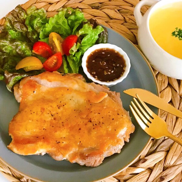 鳥羽シェフ直伝「パリパリチキンステーキ」のレシピ！パリパリの秘訣は？料理家さんのレシピアマノフーズ公式ブランドサイト