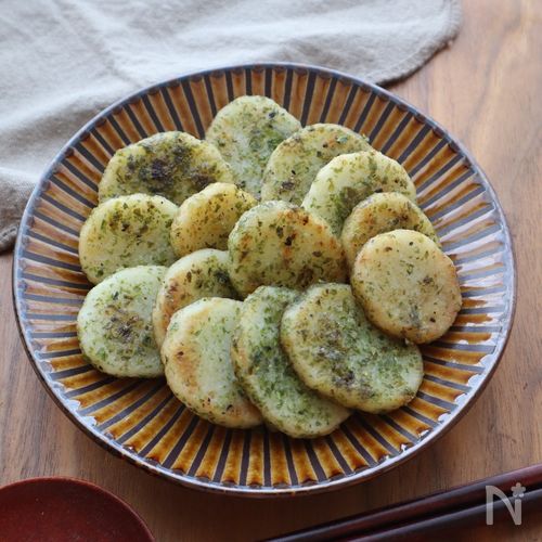 香ばし醤油の♪ 長芋の青のり醤油バター