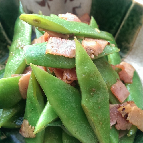モロッコインゲンのバター醤油炒め