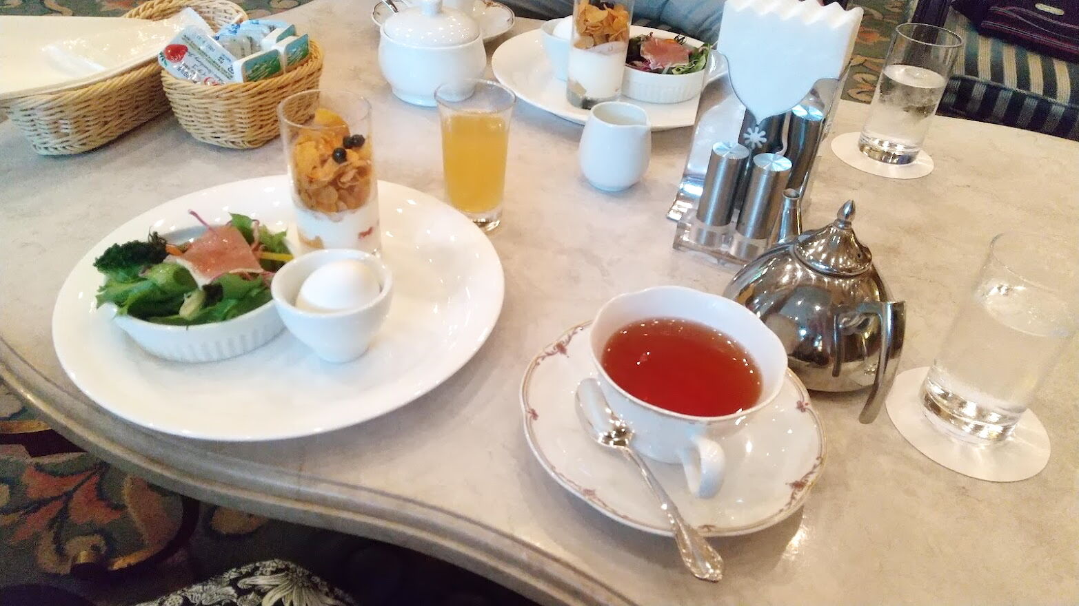 ＸＩＶグランドエクシブ軽井沢 コンチネンタルブレックファスト : 愉しみを拾い集めて