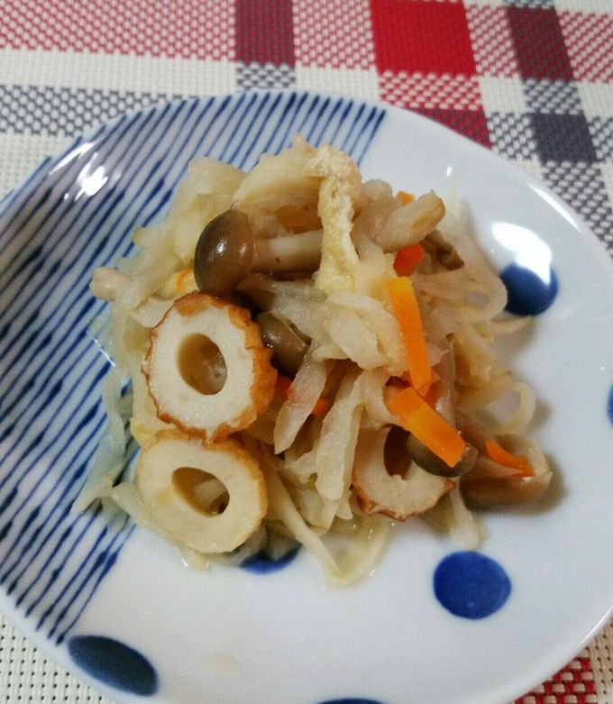 切り干し大根と人参の白だしさっと煮おいしいレシピ鰹節屋・だし屋、ヤマキ