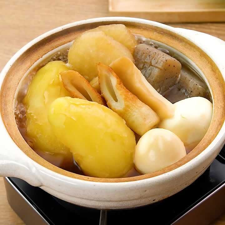 長芋おでん おかず番付 -YAM ODEN- Japanese food 江戸長火鉢│ 野菜料理レシピ