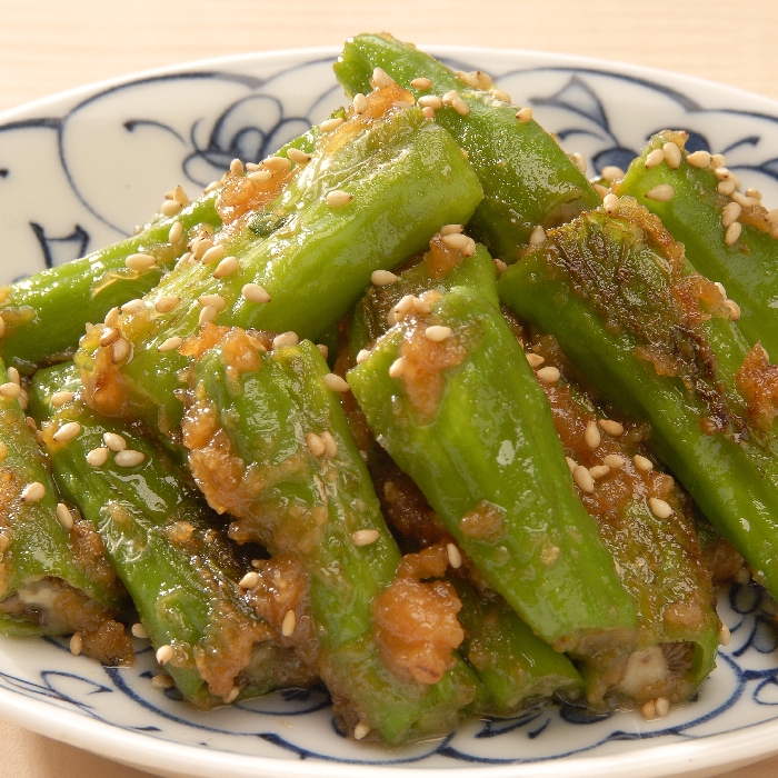 お弁当にも なすとししとうのみそ炒め