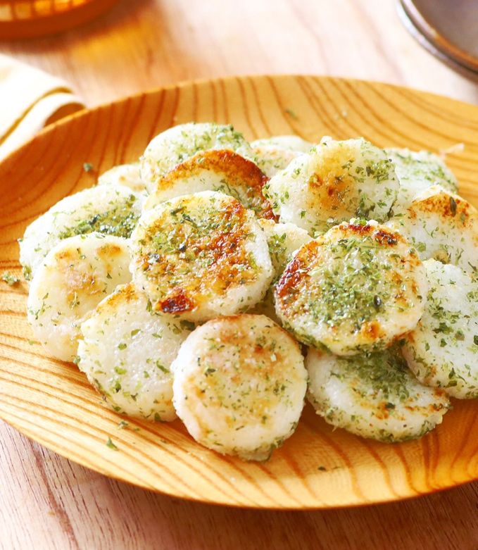 長芋の青のり揚げ