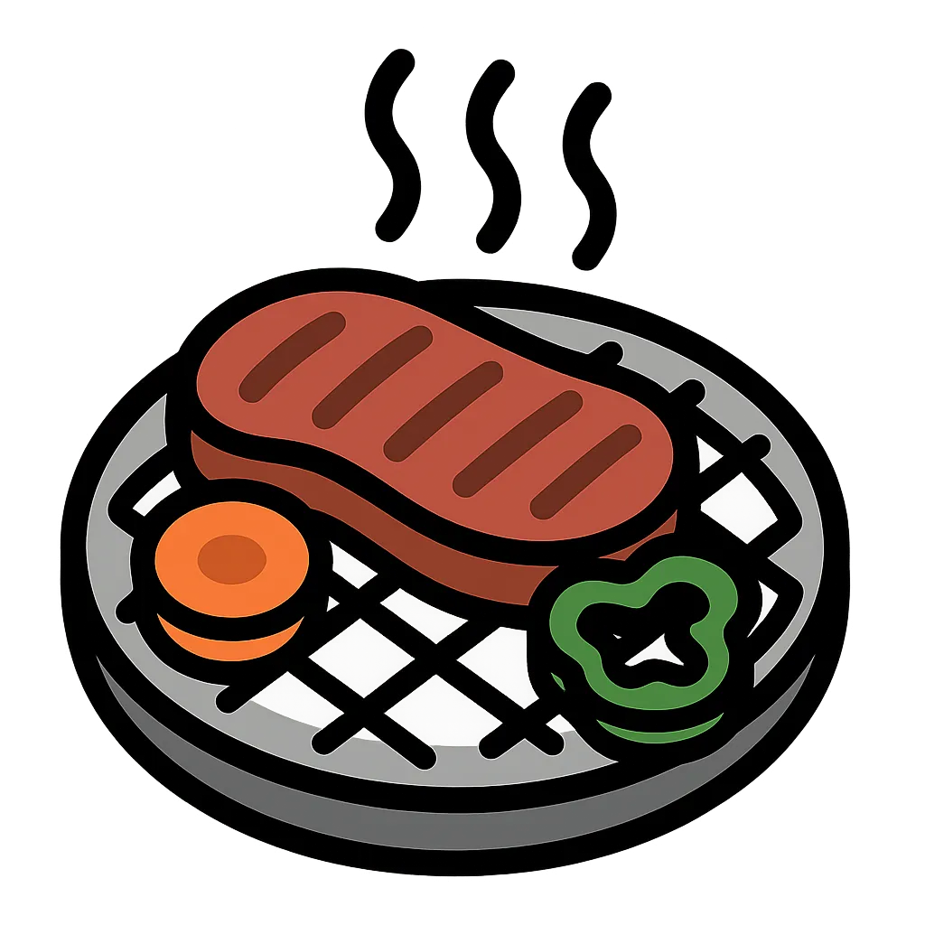 焼き肉のイラストかわいいフリー素材集 いらすとや