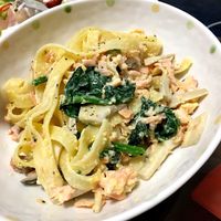 ツナのトマトクリーム☆フェットチーネで！ by まみもークックパッド簡単おいしいみんなのレシピが392万品