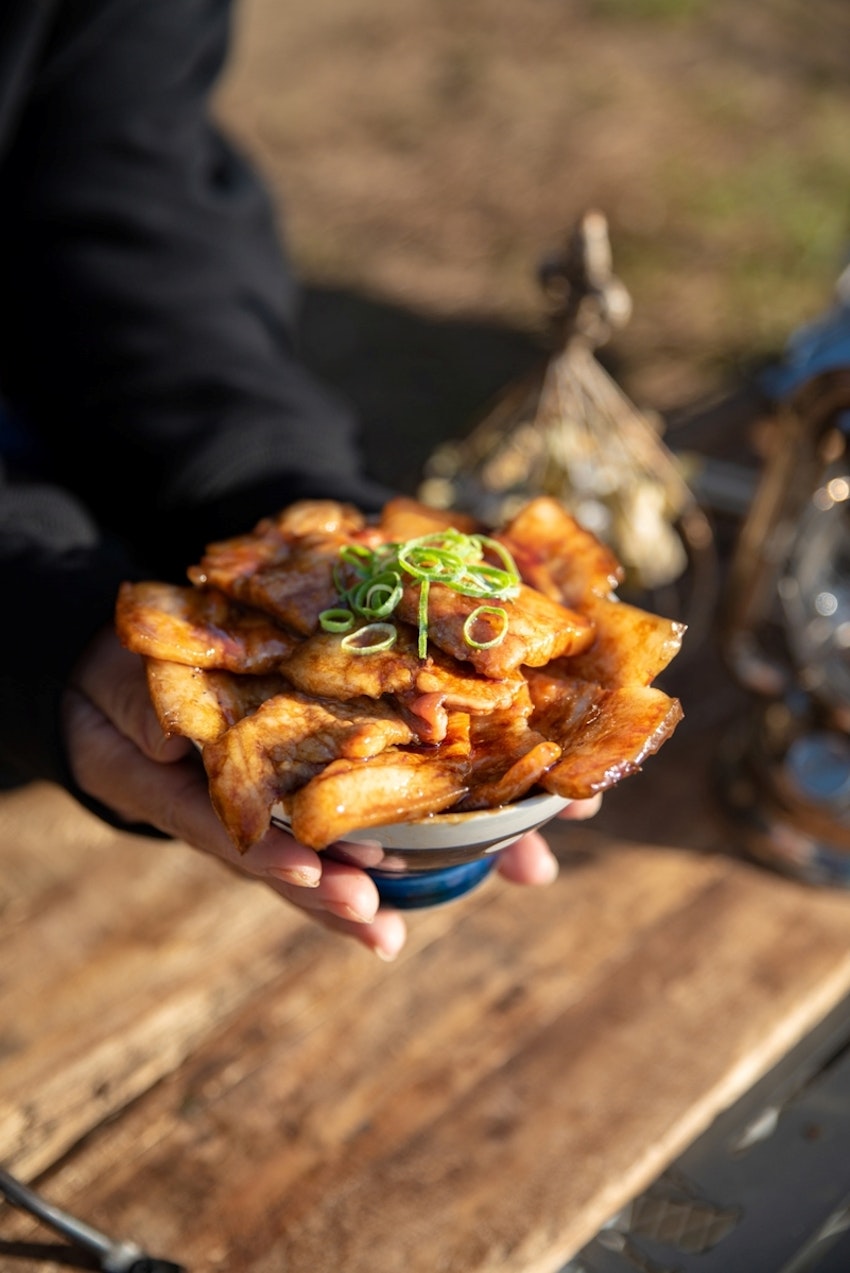ボリューム満点！ 帯広豚丼