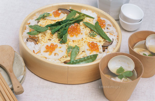 ちらし寿司 お吸い物