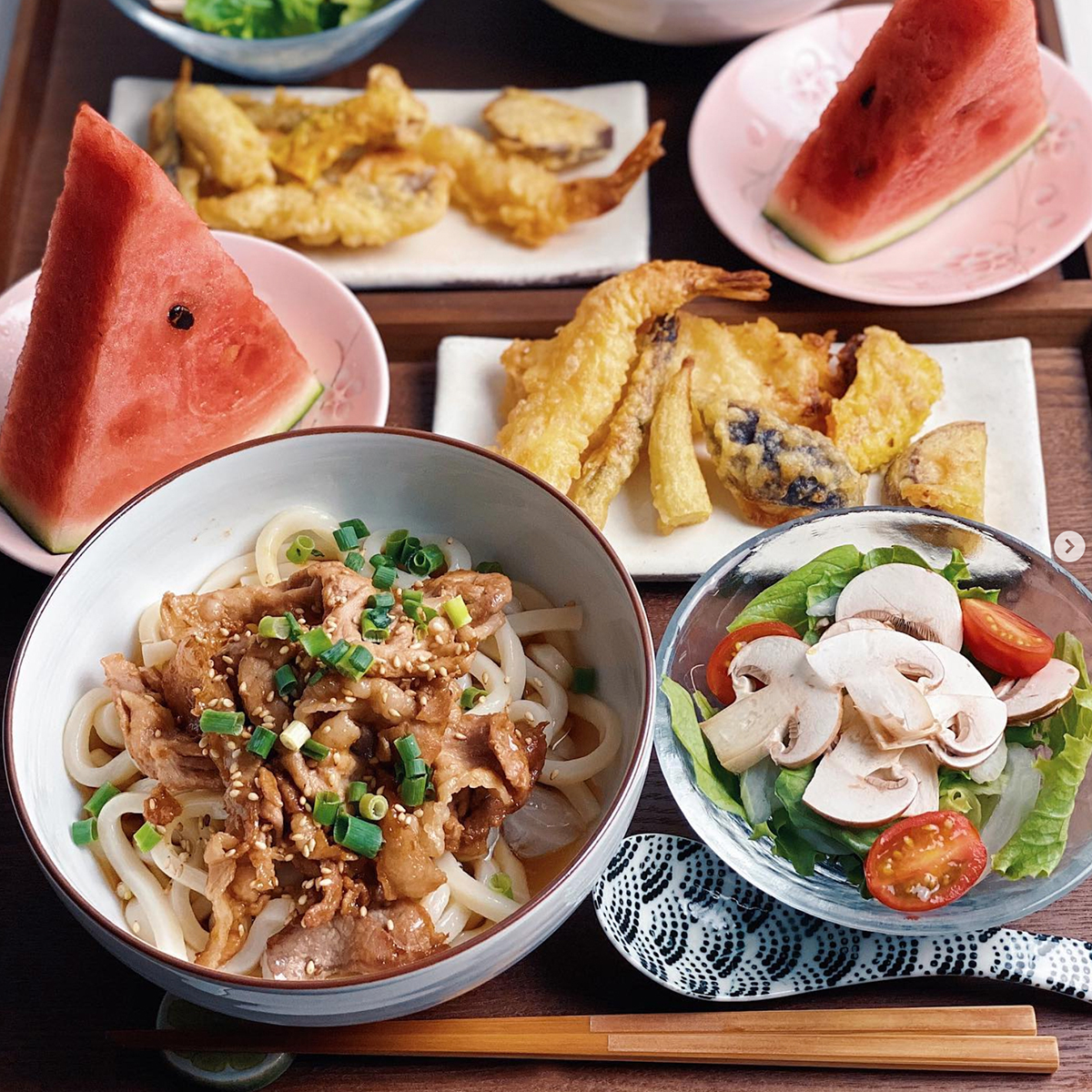 簡単時短!豚肉たっぷり肉うどんハイライフポーク