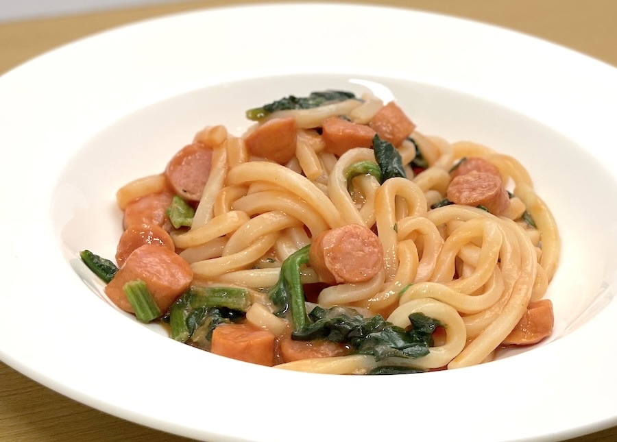 レンジで！ナポリタンうどんの簡単レシピRuri's cooking - Official Site