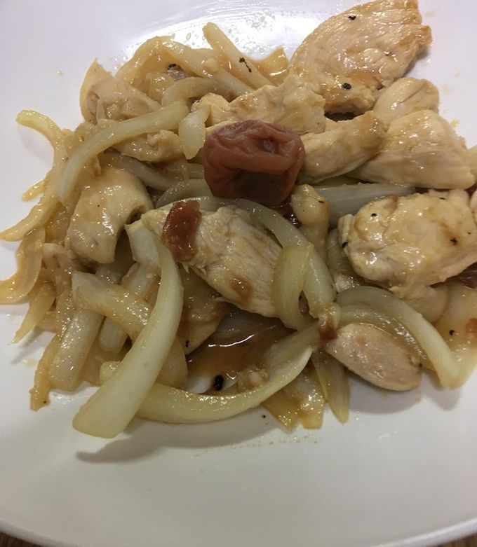 鶏となすのさっぱり煮