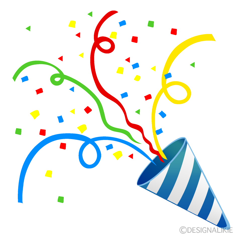 クラッカーの無料イラストフリーイラスト素材集 ジャパクリップ