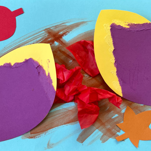 おりがみで作る♪さつま芋&焼き芋