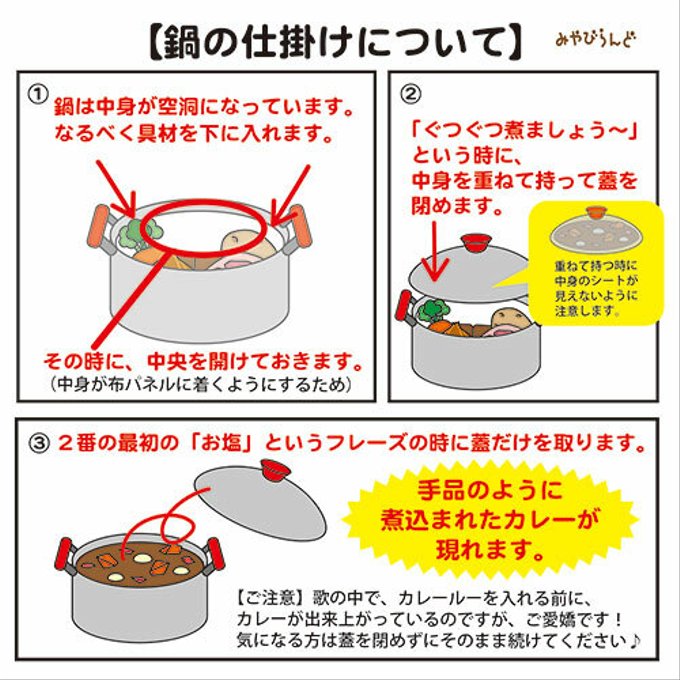 カレーライスのうた ペープサートに使える無料イラスト素材 型紙 をつかった作成例・演じ方♪保育園・幼稚園・学童・介護施設・保育実習などにオススメです☆ 七夕のお話