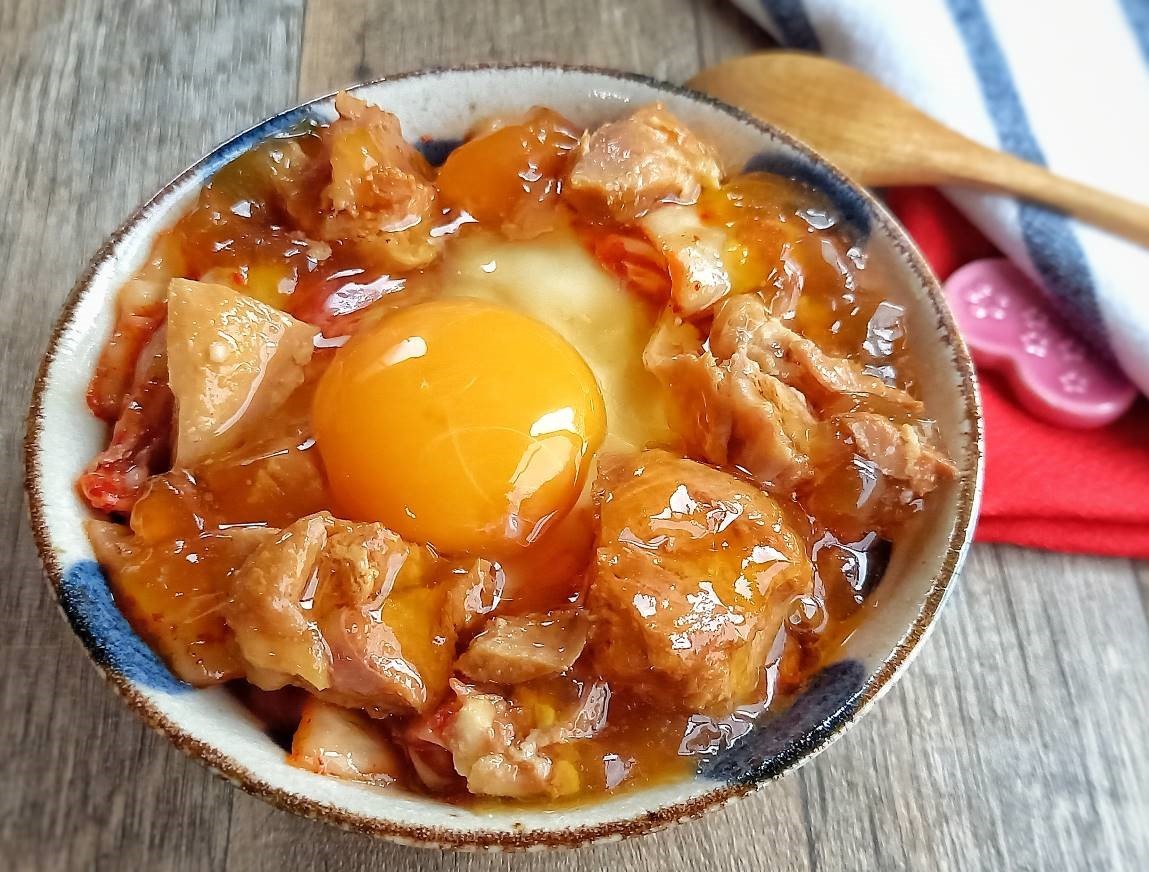 最強!?カルボナーラ風卵かけご飯