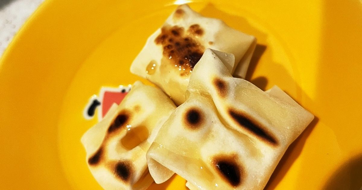 ウインナーと餃子の皮TikTok