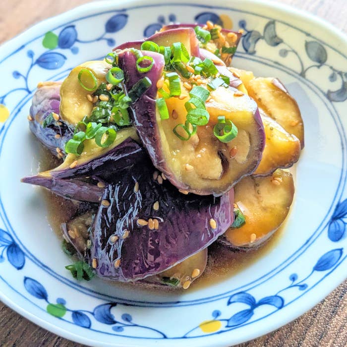 茄子の中華和え