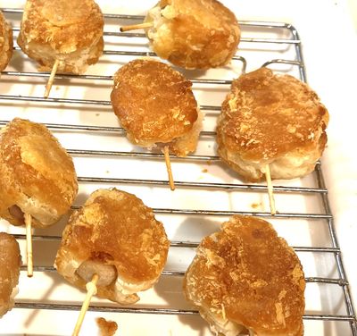 夏休み最終週！豆腐とHMで揚げないアメリカンドッグとチーズハットグたんころコロコロ食堂〜おチビ４人との笑顔の食卓