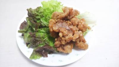 豚こま肉の竜田揚げ カリっとサクッと！SATOMIWAの☆からだが喜ぶおうちごはん