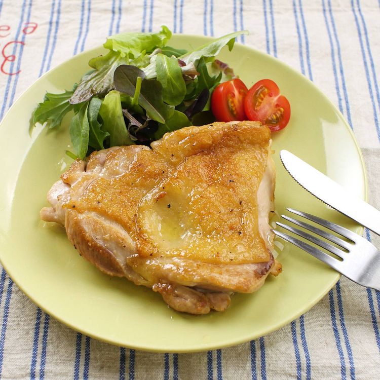 皮パリパリ！レストランみたいなチキンソテ