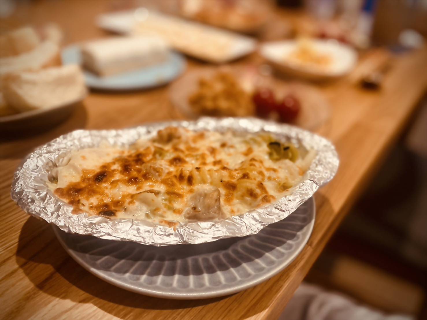 めちゃ簡単☆魚焼きグリル de グラタン