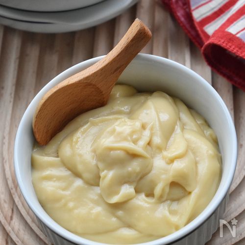 こばやしまりこ米粉を愛する料理家簡単!滑らかに仕上がる♪ 『基本の米粉カスタードクリーム』レシピNadia recipe🆔477683Instagram