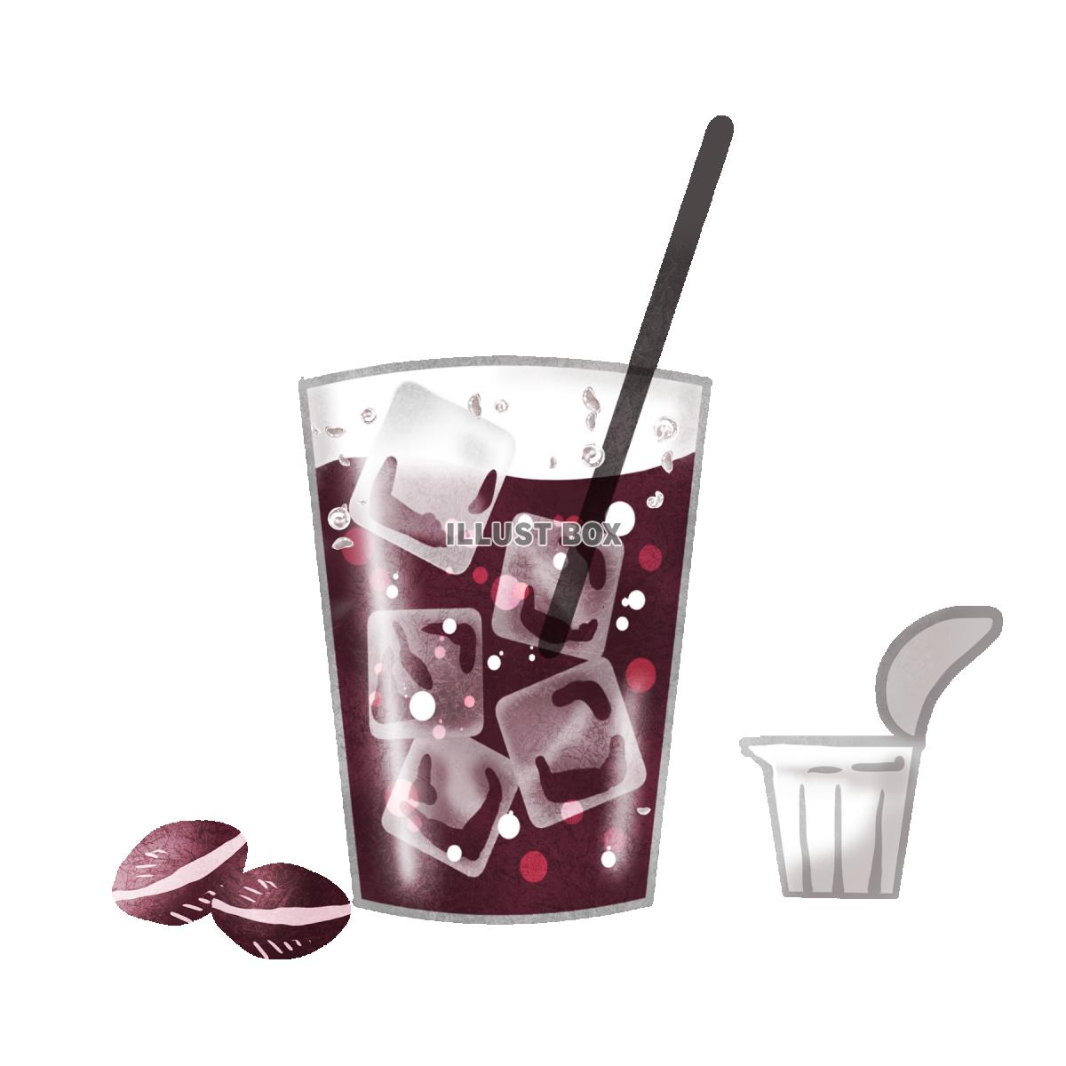 アイスコーヒー02イラスト - No: 22767873無料イラスト・フリー素材なら「イラストAC」