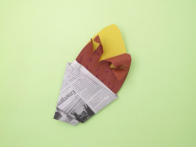 焼き芋製作を保育園でしよう にじみ絵・1歳児・5歳児・立体・さつまいも保育士くらぶ