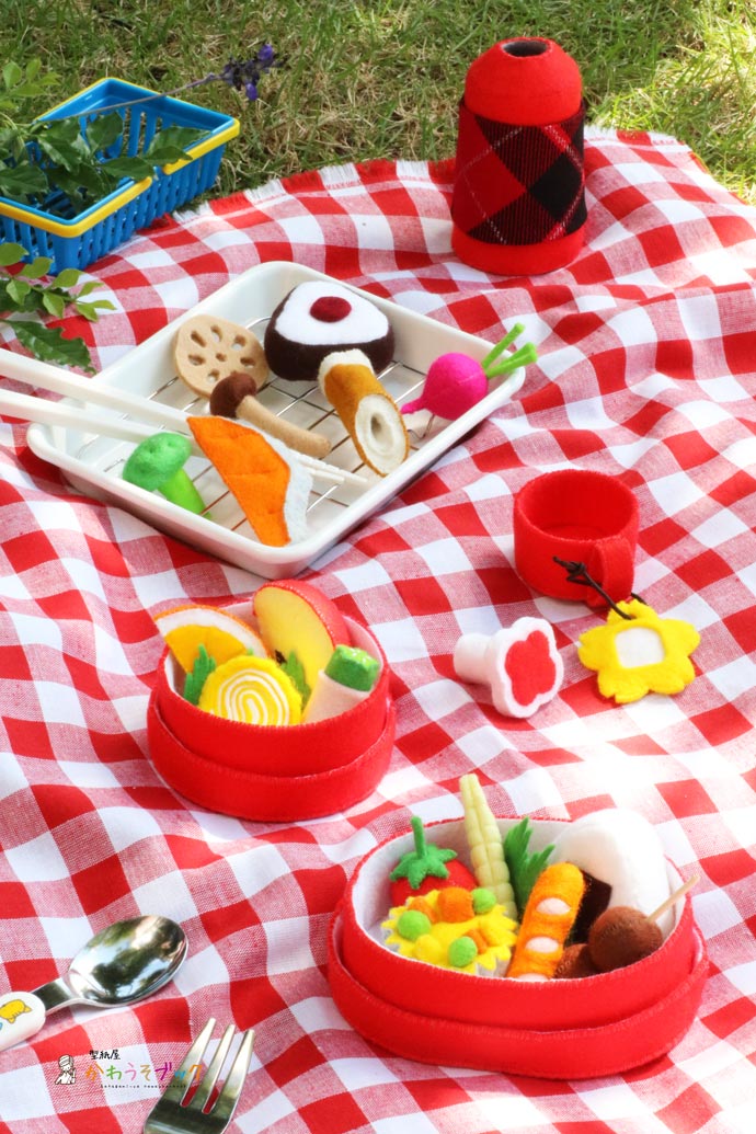 おかず達完成しました🍱♡ お気に入りはタコさんウインナーです♬.*ﾟ 次回のイベントでは お弁当バイキング予定してます っ ॑꒳ ॑c ﾜｸﾜｸpattern ポテトサラダ、ナポリタン、たこさんウインナー、ブロッコリー、ハンバーグ、プリンminimofuu_toy 様エビフライ