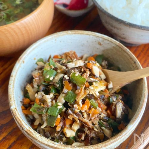 レンジで3分!鮭と小松菜のふりかけきっずごはん