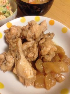 茹で鶏肉ポン酢でさっぱり