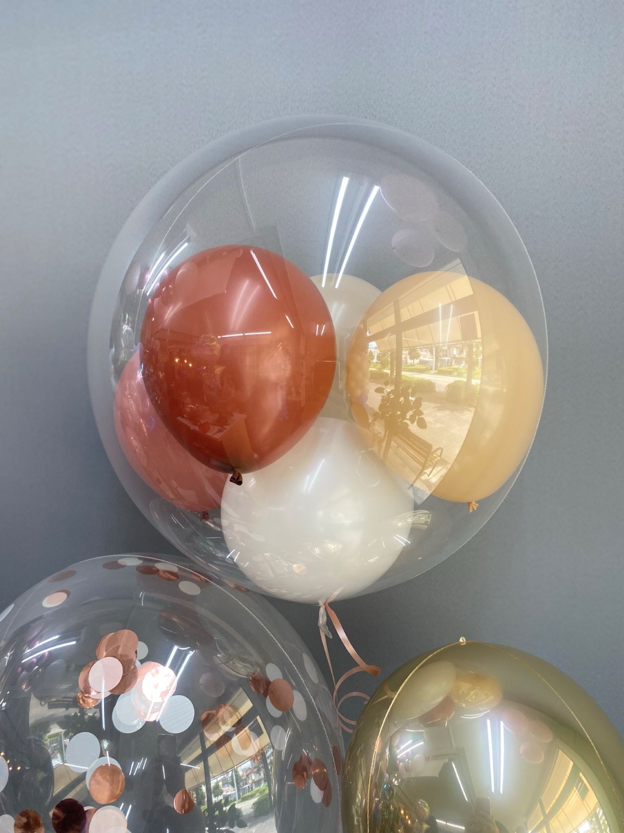 お菓子入りプチラッピング お菓子代込み浜松市のバルーンショップ S.A.K バルーン 風船ギフト全国宅配可能