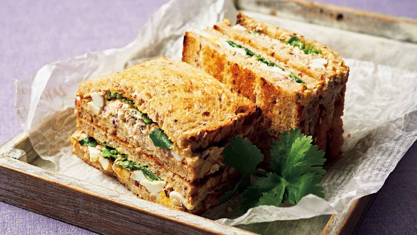 ふわふわ卵のサンドイッチ