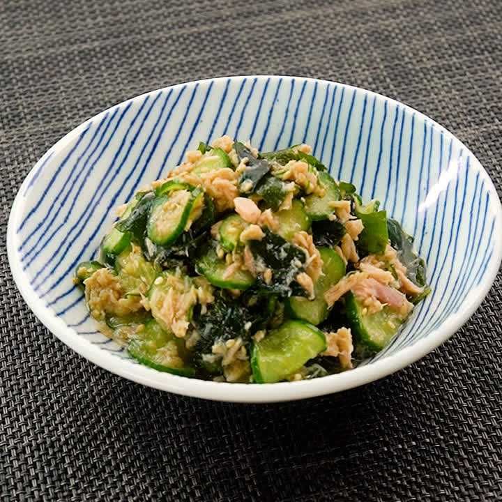 きゅうりとツナのマヨポン和え - おすすめレシピダイエー食の情報