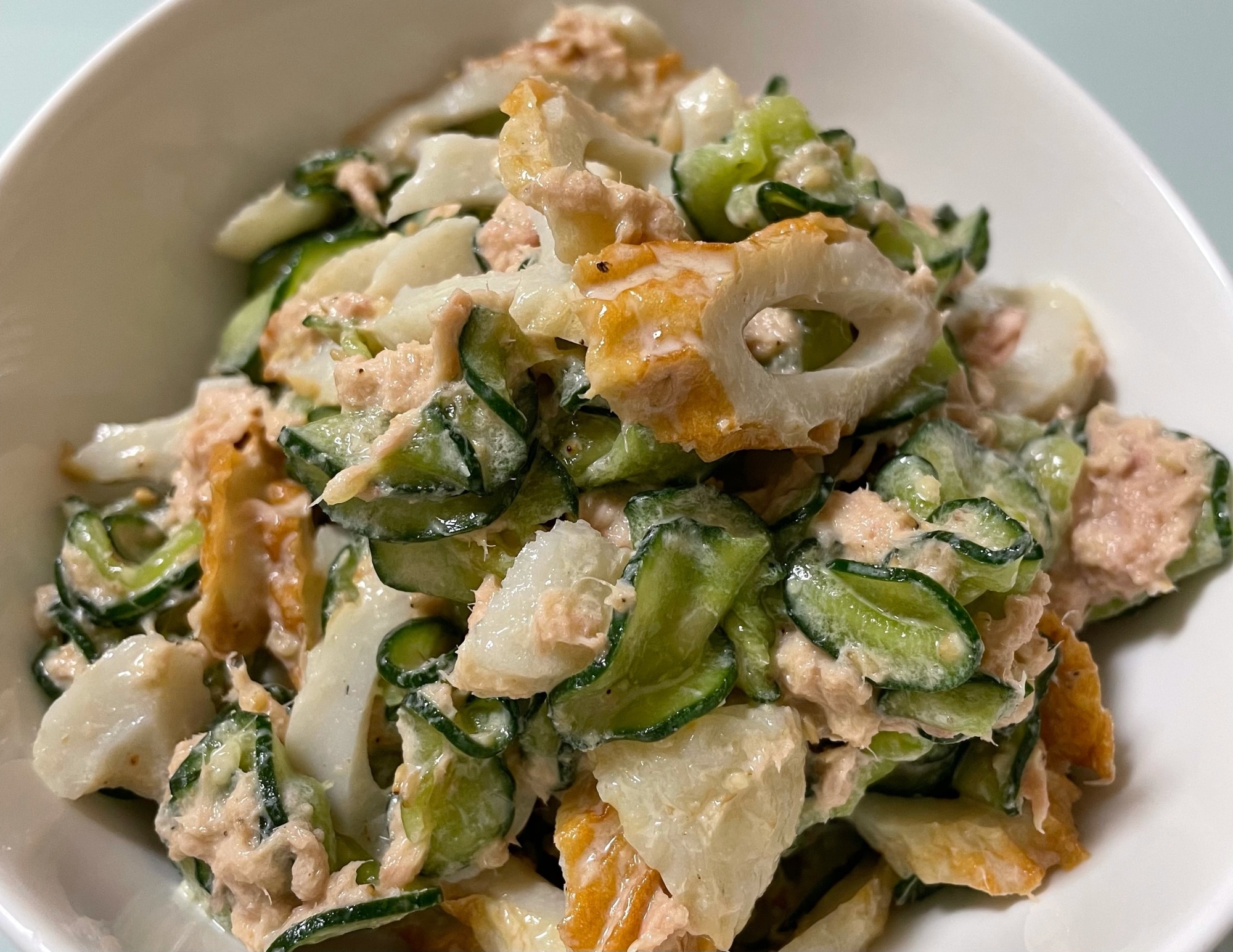 きゅうりのツナマヨ和え