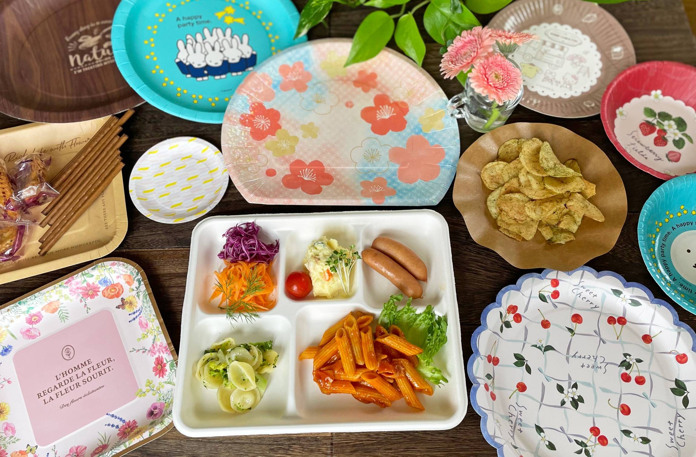 献立ストレス＆洗い物が激減！ ダイソー の「ランチプレート」は悩めるママの救世主 画像2 5- レタスクラブ