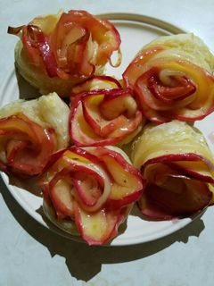 バラのアップルパイ