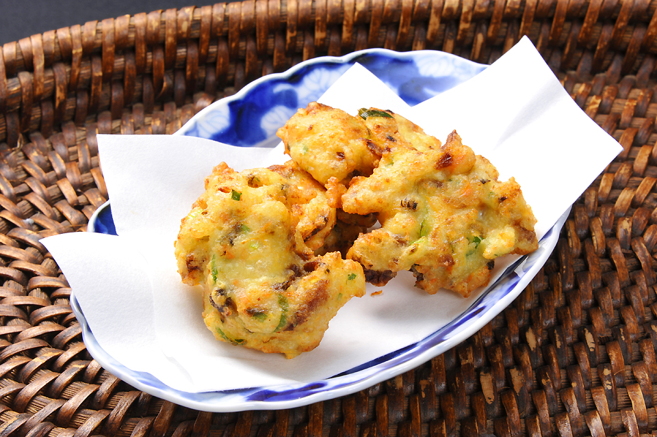 しその実の天ぷら♪葉付で最高