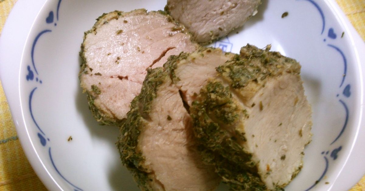 豚肉レシピ 湯煎で作る！めちゃ簡単で激うま！！ローストポークの作り方