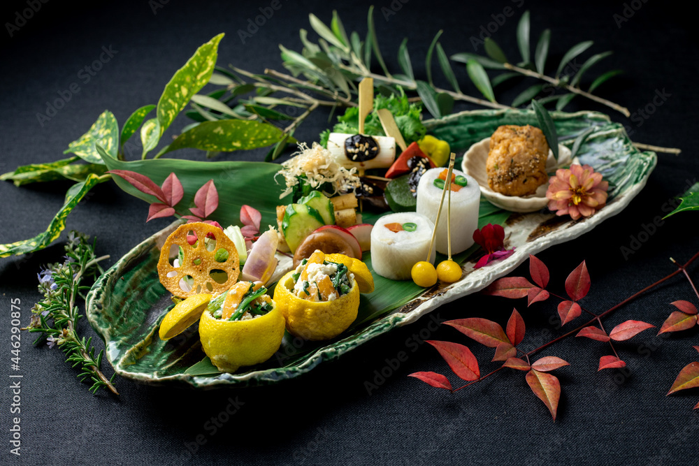 富嶽はなぶさ板前・和泉さんが作る前菜が美味しすぎて悶絶旅館便り伊豆長岡温泉 富嶽 はなぶさ 公式中伊豆の温泉旅館