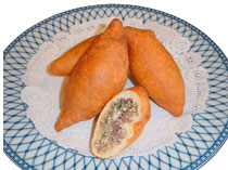 ロシア料理 お肉の焼きピロシキ モスクワの思い出P's Kitchen