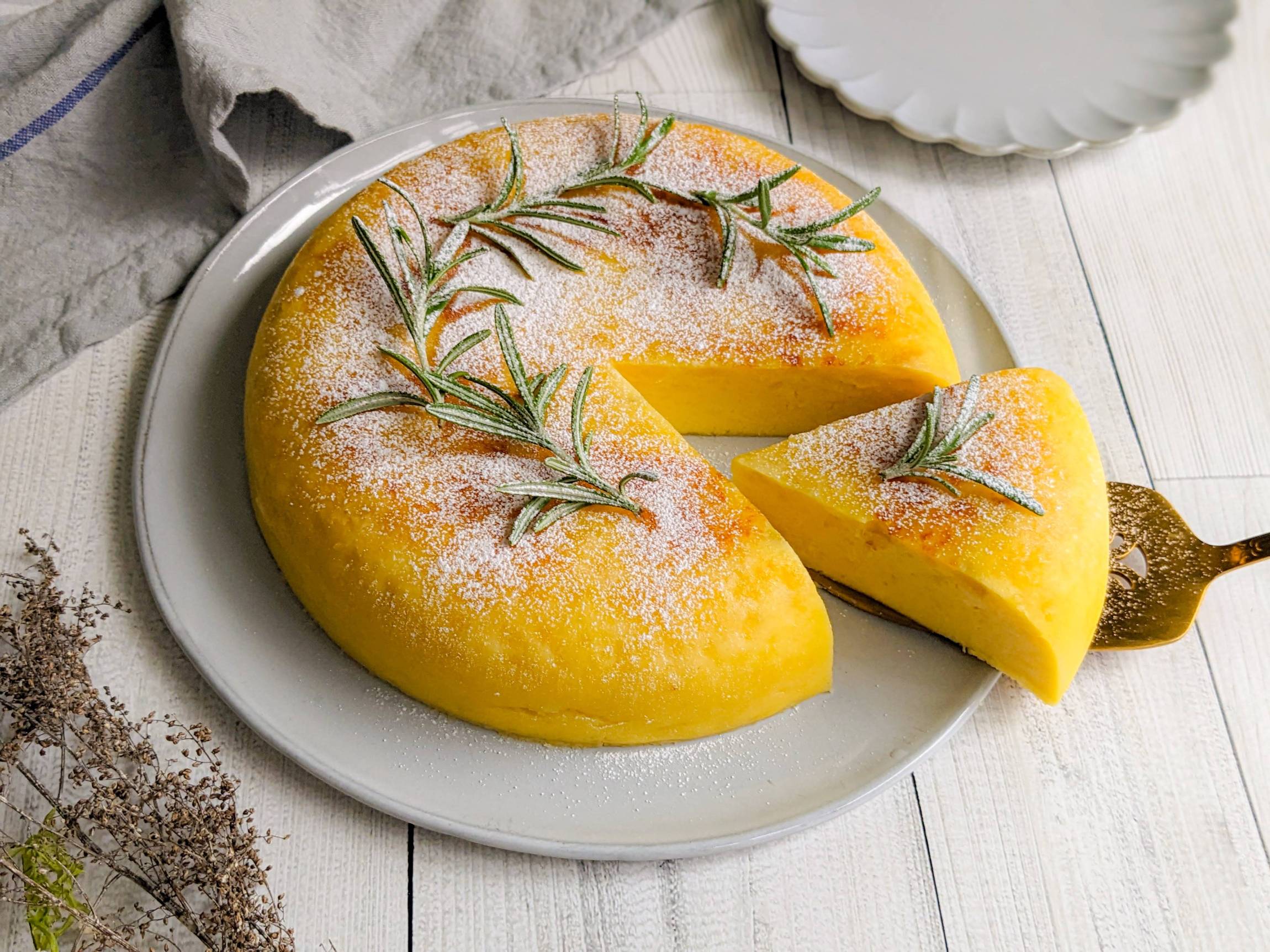 さつまいもプリンケーキ ミキサーで混ぜて!焼くだけ