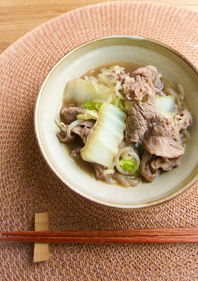 レシピ・献立 すき焼きのタレ黄金比で、簡単牛すき煮 : のんすけのおいしいくらし