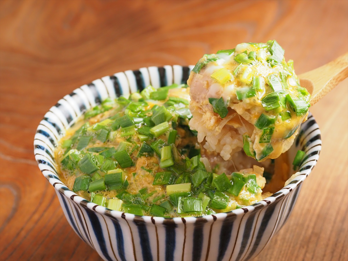 白だし 和風の出汁もあいます。白だしニラ玉