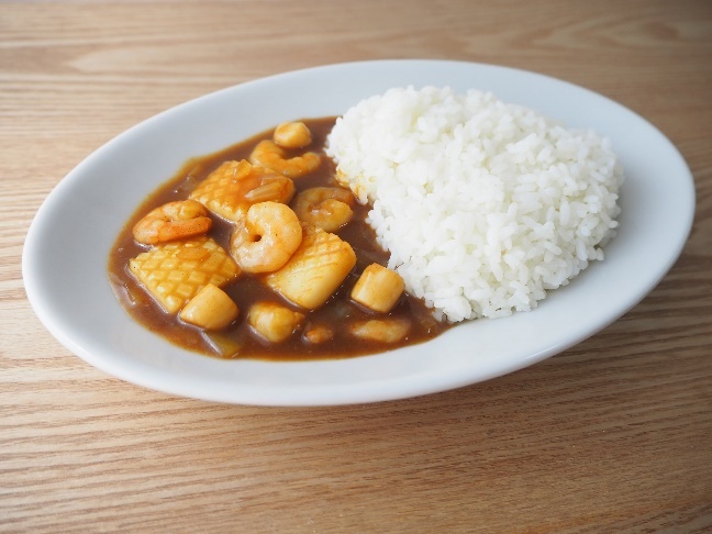 20分で簡単スパイスカレー！シーフードトマトカレー第３世界ショップこだわりの食品レシピ